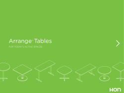 Arrange &trade; Tables - HON Office Furniture