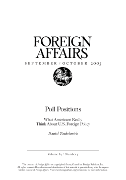 Poll Positions - Viewpoint Learning