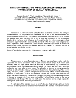 effects of temperature and oxygen concentration on