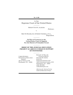 Judicial Education Project - Lawyers` Committee for Civil Rights