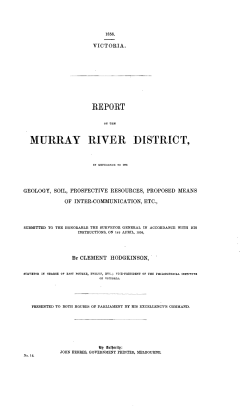 MURRAY RIVER DIS`"fRICT,