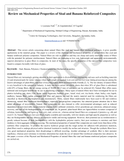 24. review on mechanical properties of sisal and banana reinforced