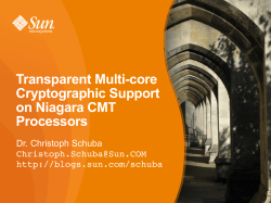 Hardware Acceleration