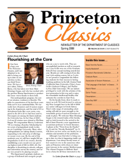 Spring 2008  - Princeton University