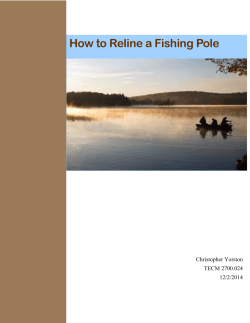 How to Reline a Fishing Pole