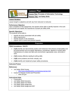 Model Instruction Plan