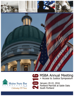 Untitled - University of Maine School of Law