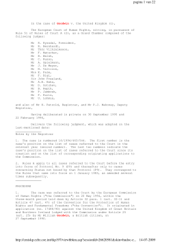 pagina 1 van 22 14-07-2009 http://cmiskp.echr.coe.int/tkp197