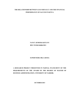 nancy final project - College of Humanities and Social Sciences