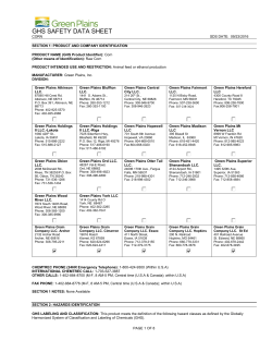 Corn - Green Plains Inc.