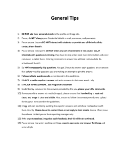 General Tips - NXT Learning