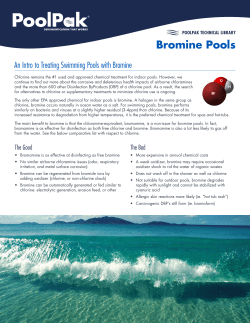 Bromine Pools