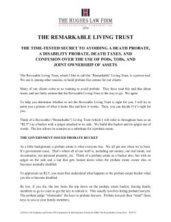 The Remarkable Living Trust