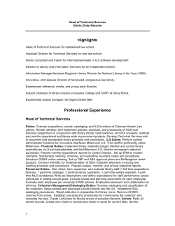 CV - University of South Carolina School of Law