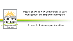 the Webinar Slides - Advocates for Ohio`s Future