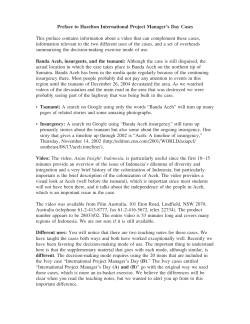 Preface to Hazelton International Project Manager`s Day Cases This