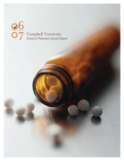 2006-2007 Annual Report - Campbell CPHS