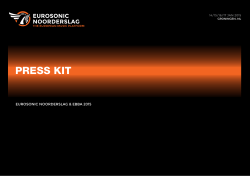 press kit - European Border Breakers Awards