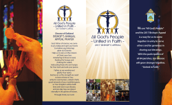 2017 Prayer - Oakland Diocese
