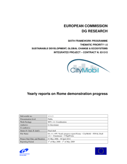 D1.3.1.3-PU-Yearly progress report Rome