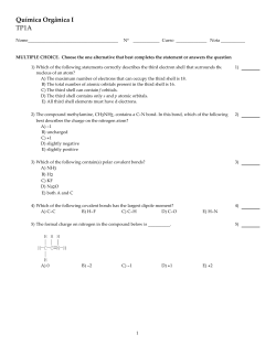 Qu&iacute;mica Org&acirc;nica I TP1A