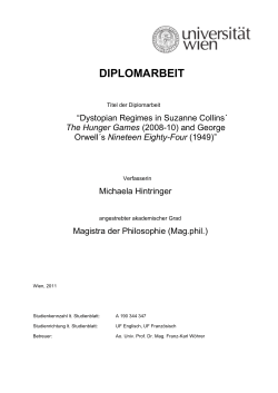 diplomarbeit - E-Theses
