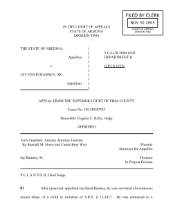 STATE v. RAMSEY | FindLaw