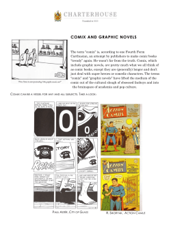 comix and graphic novels