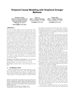 Temporal Causal Modeling with Graphical Granger Methods