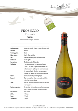 prosecco - Azienda Agricola Durante