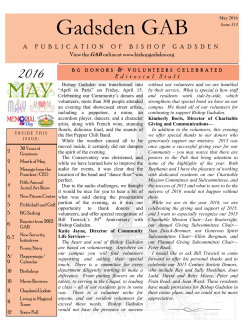 May GABfinal - Bishop Gadsden