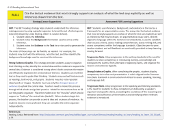 Strategy Templates Eighth Grade