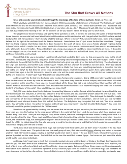 The Star that Draws All Nations