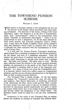 the townsend pension scheme