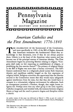 Pennsylvania Magazine - Open Journal Systems