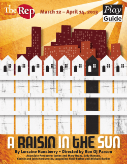 A Raisin in the Sun - Milwaukee Repertory Theater
