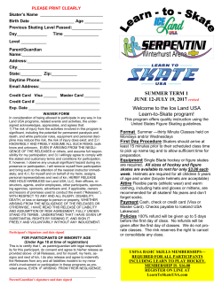 the Ice Land USA Learn-to-Skate program!