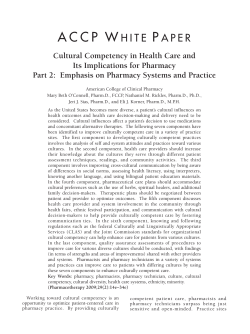 Cultural Competency in Health Care and Its Implications for