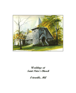 Guidelines 2013 - St. Peter`s Episcopal Church