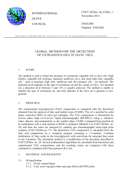 english - International Olive Council