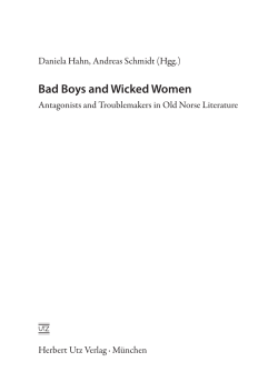 Bad Boys and Wicked Women