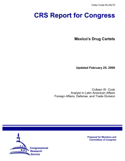 Mexico`s Drug Cartels
