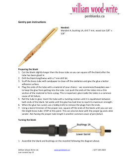 assembly instructions - English. - William Wood