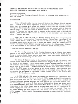 textiles as primary sources in the study of "boundary art:"