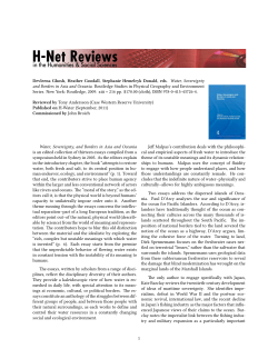 Untitled [Tony Andersson on Water, Sovereignty and Borders in Asia