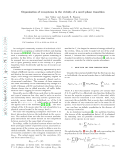 arXiv:q-bio/0406020v1 [q-bio.PE] 9 Jun 2004