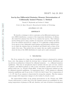 Ion-by-Ion DEM Determination: I. Method