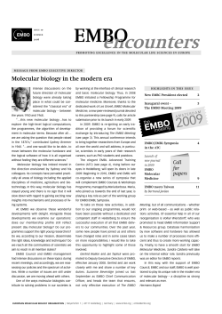 Molecular biology in the modern era