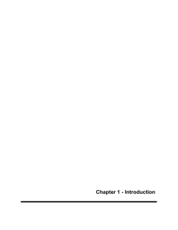 Chapter 1 - Introduction - San Joaquin Valley Air Pollution Control