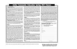 Community Education - Ashby Public School